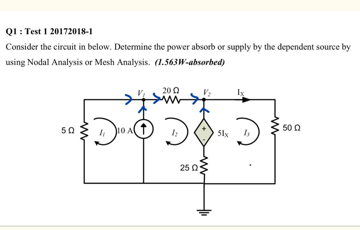Q 1 : Test 1 2 0 1 7 2 0 1 8 - 1 Consider the