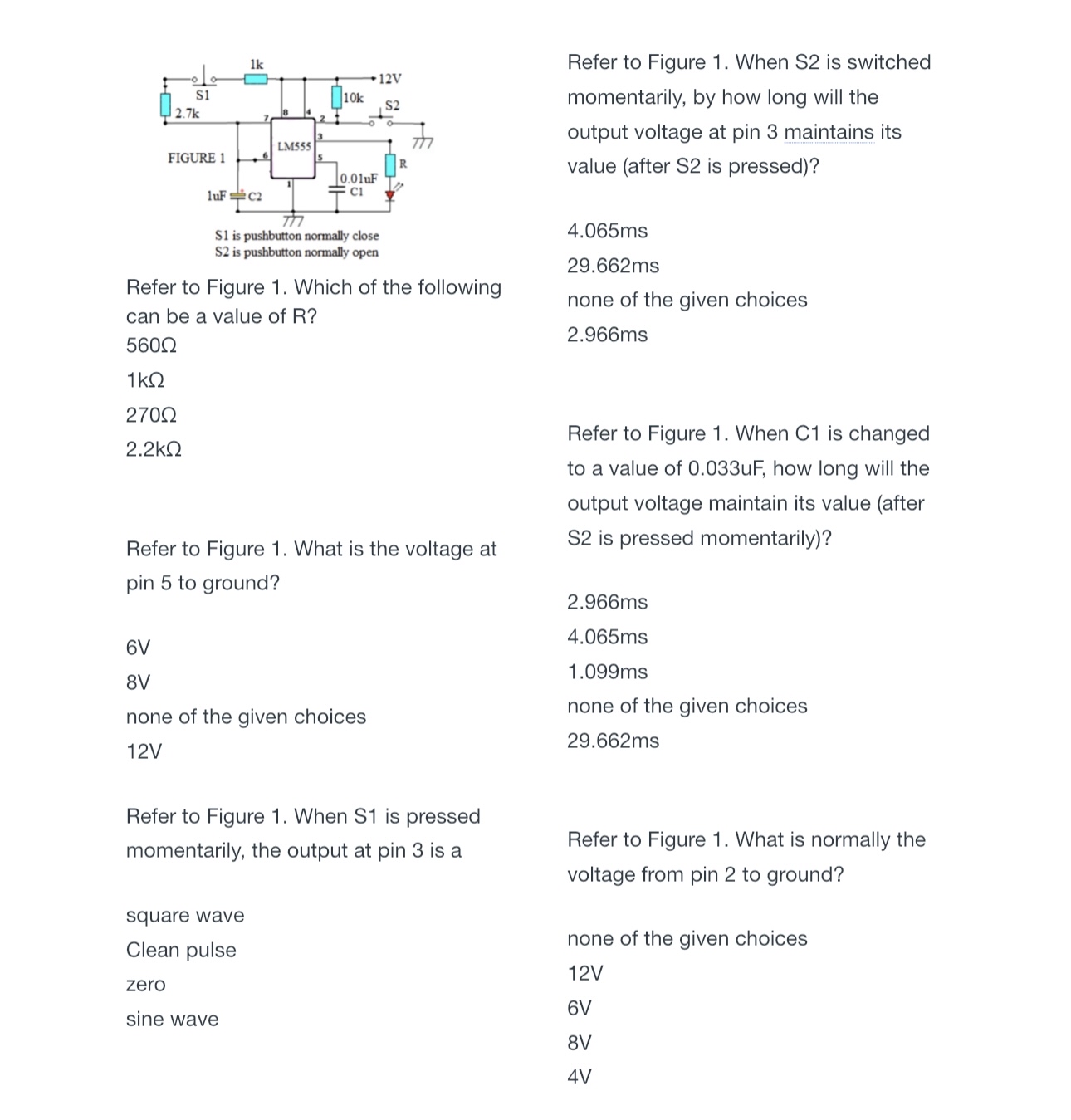 \ table [ [ Refer to Figure 1 . Which of the
