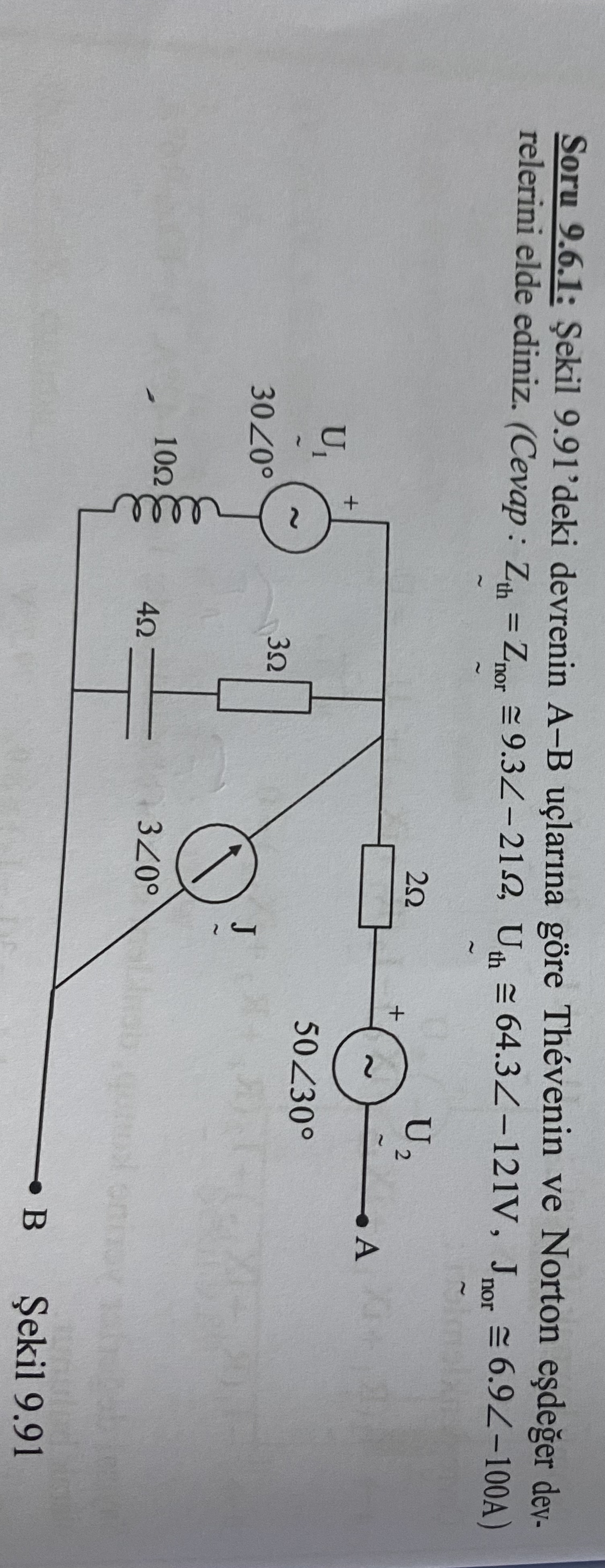 Soru 9 . 6 . 1 : ekil 9 . 9 1 'deki devrenin A -