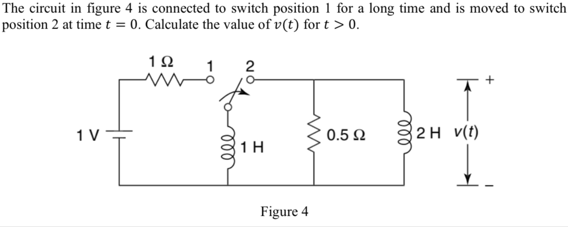 How to solve The circuit in figure 4 is connected