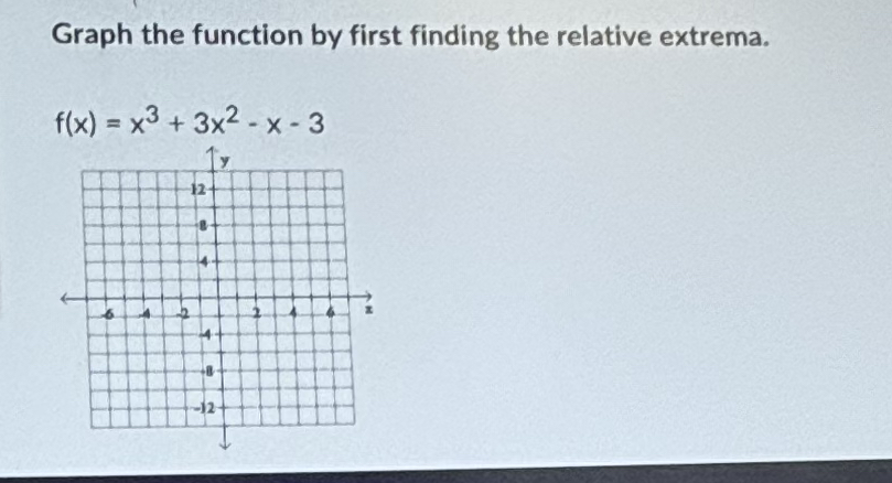 Differentiate. y = 5 x 2 e 3 x Graph the function