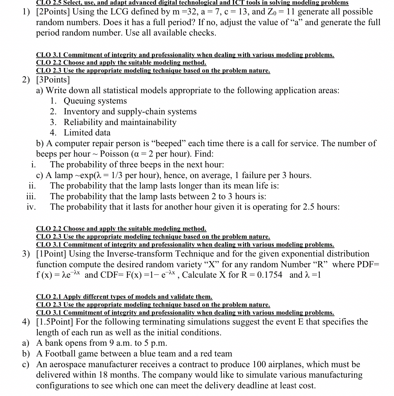 CLO 2 . 5 Select, use, and adapt advanced digital