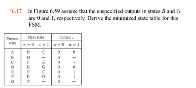 * 6 . 1 7 In Figure 6 . 5 9 assume that the