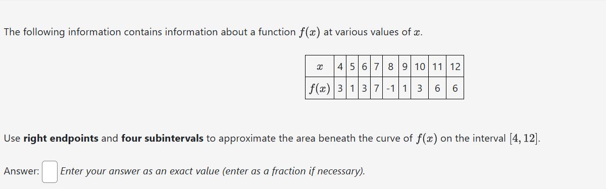 The following information contains information