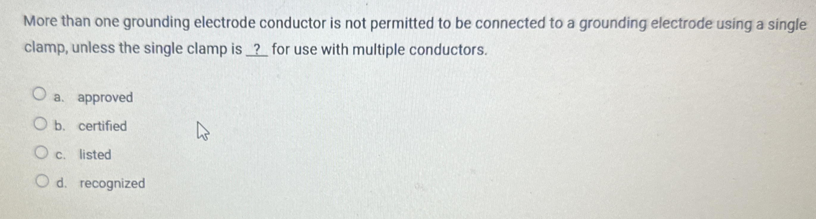 More than one grounding electrode conductor is