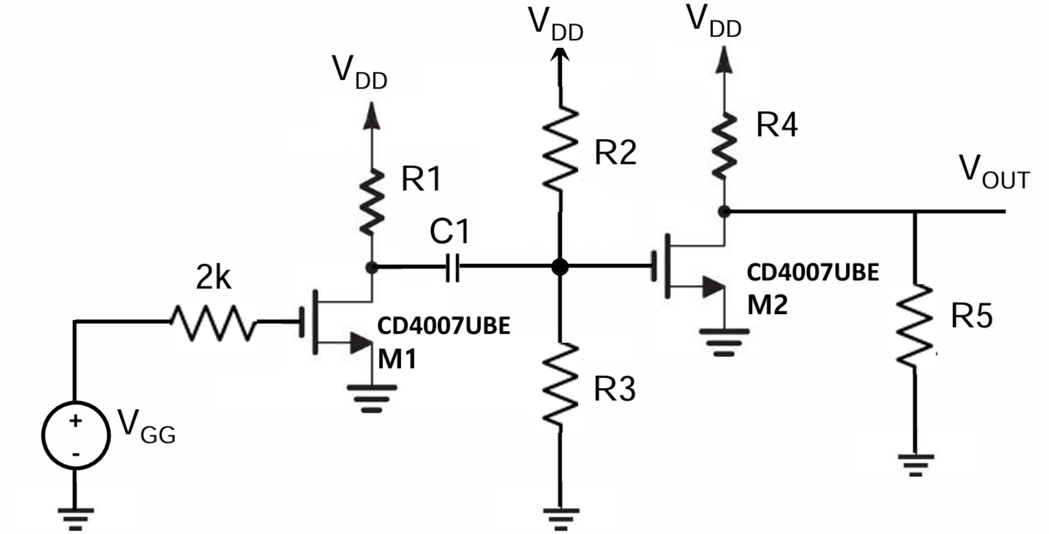 For this common - source amplifier with MOSFET (