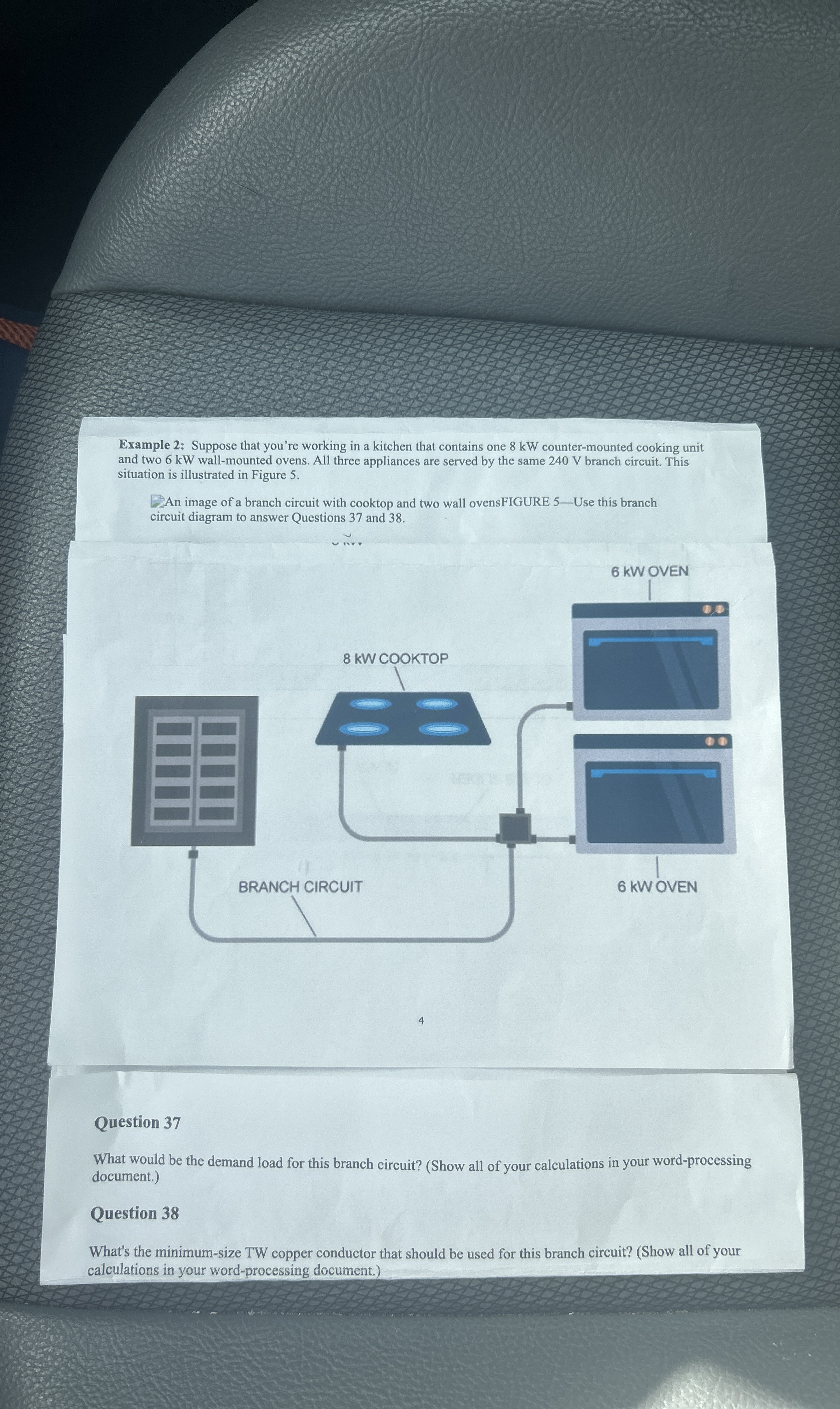 Example 2 : Suppose that you're working in a