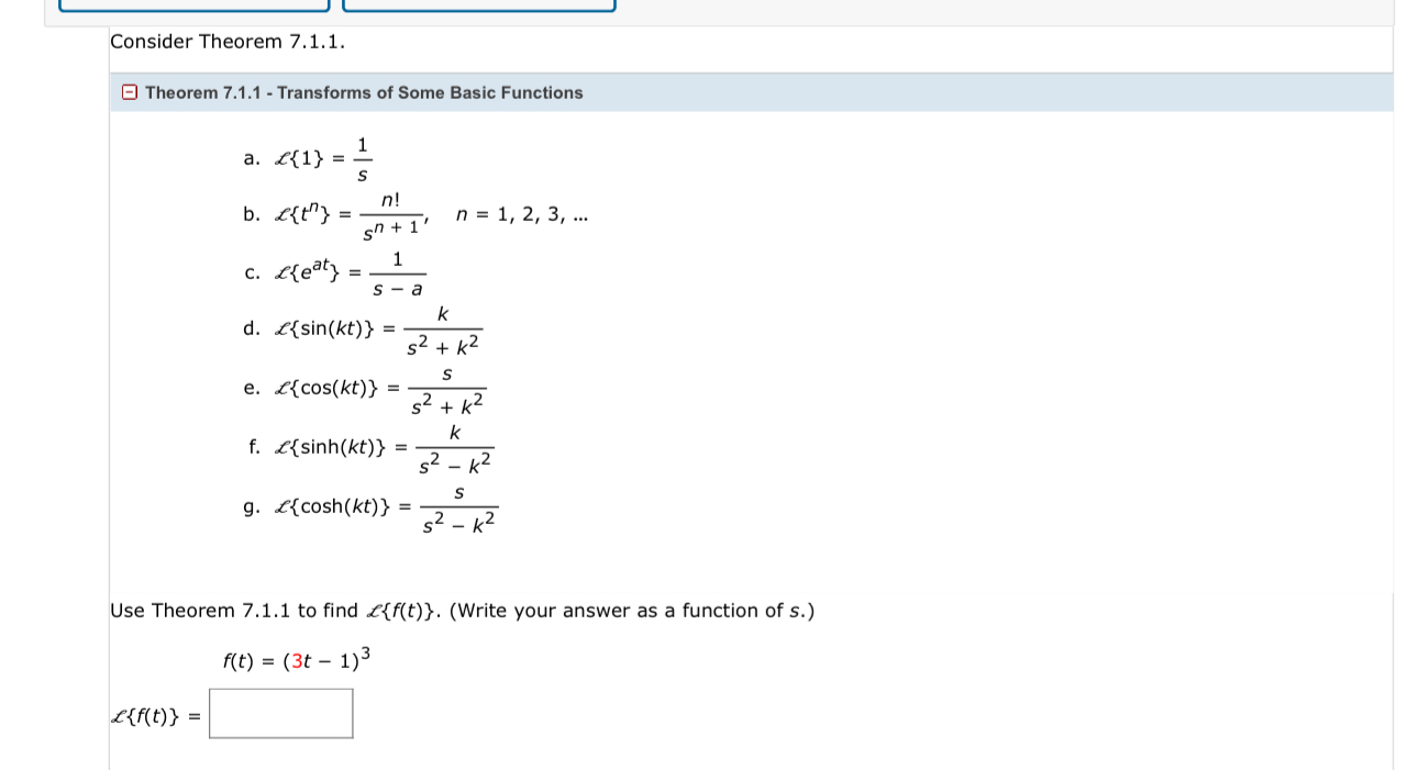 Consider Theorem 7 . 1 . 1 . Theorem 7 . 1 . 1 -