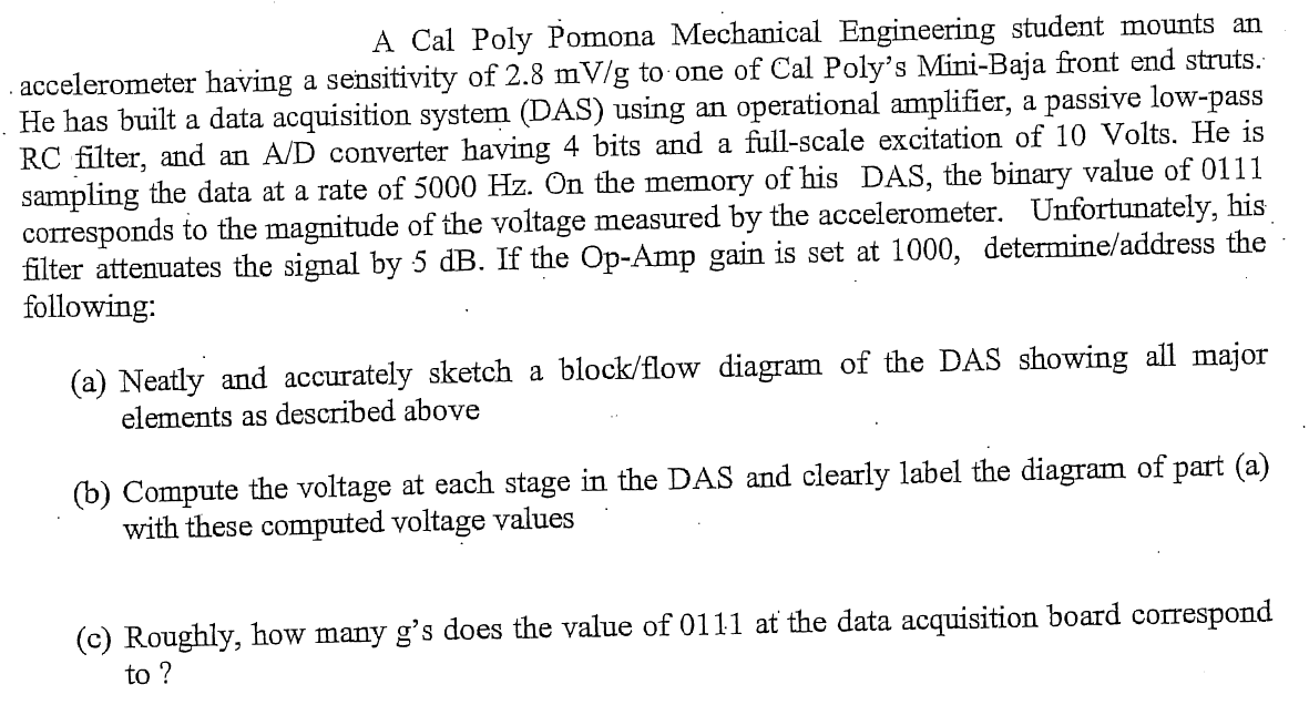 A Cal Poly Pomona Mechanical Engineering student