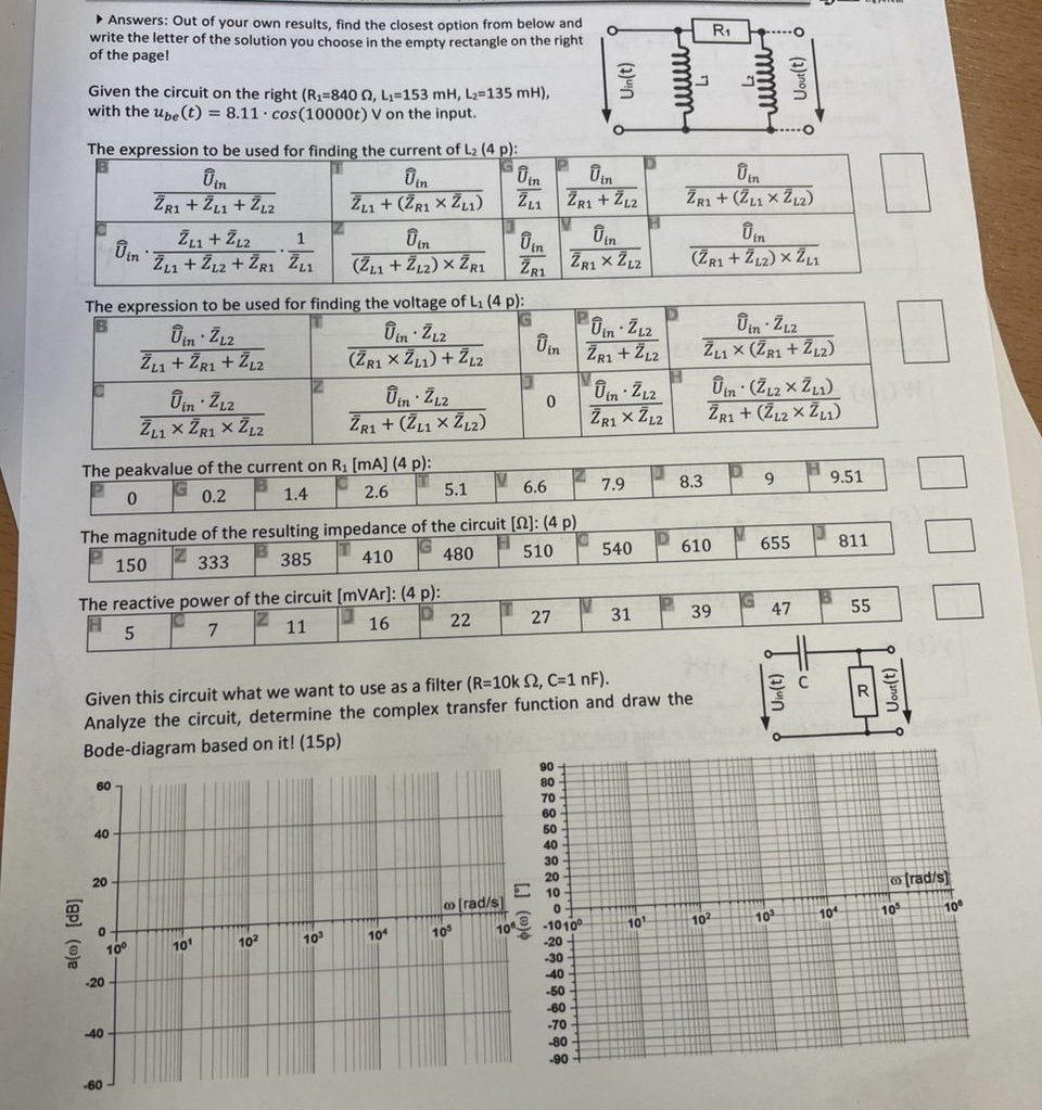 Answers: Out of your own results, find the