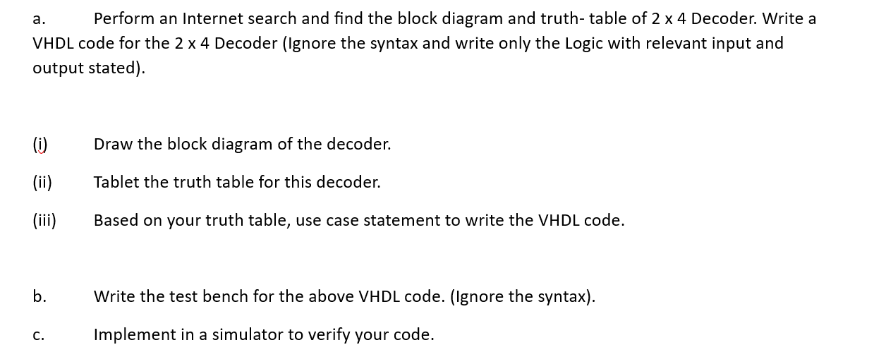 a . Perform an Internet search and find the block