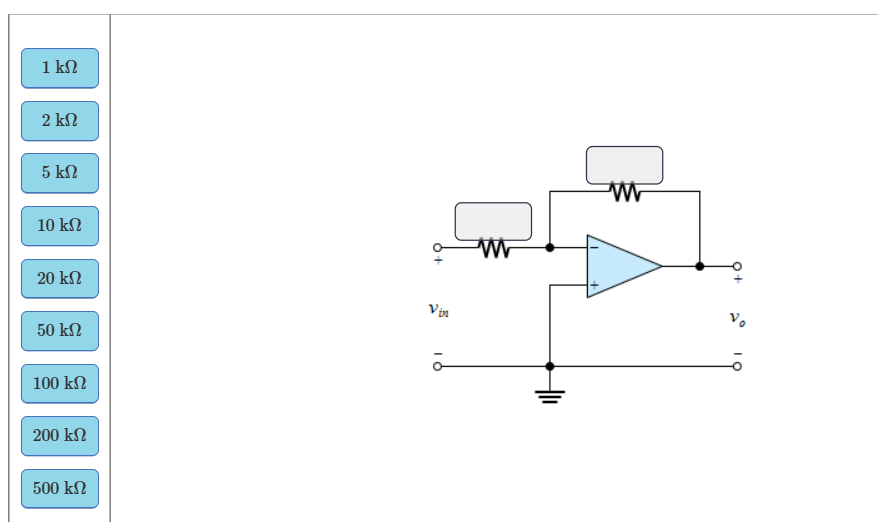The internal resistance Rs of the transducer