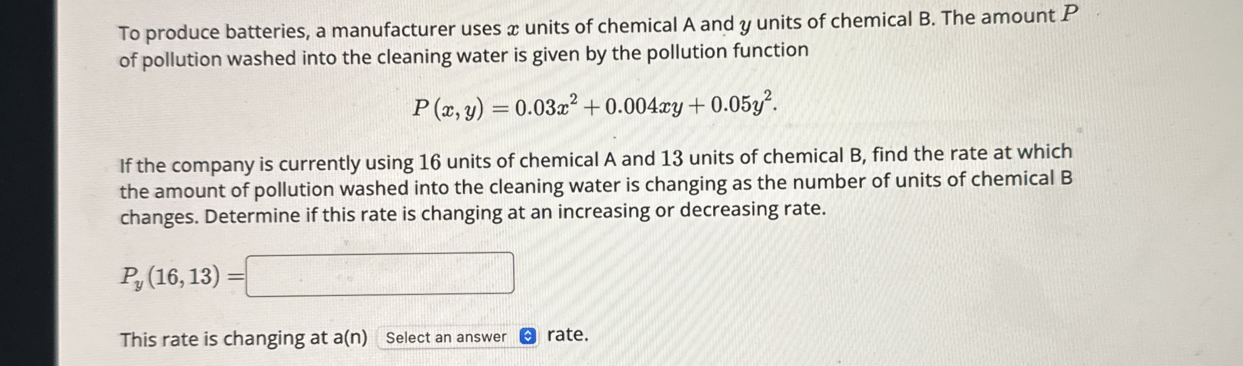 Find the second partial derivatives of f ( x , y