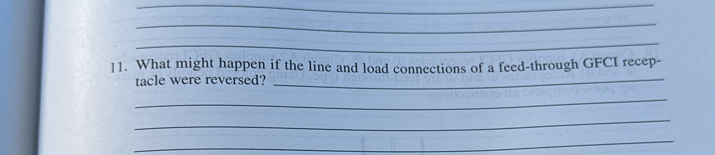 What might happen if the line and load