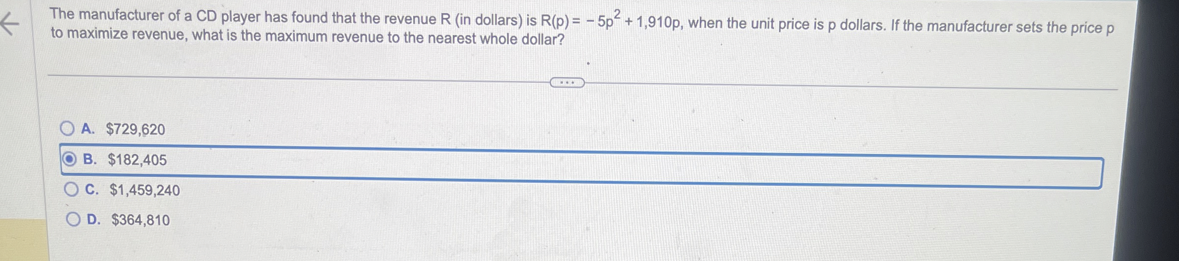 The manufacturer of a CD player has found that