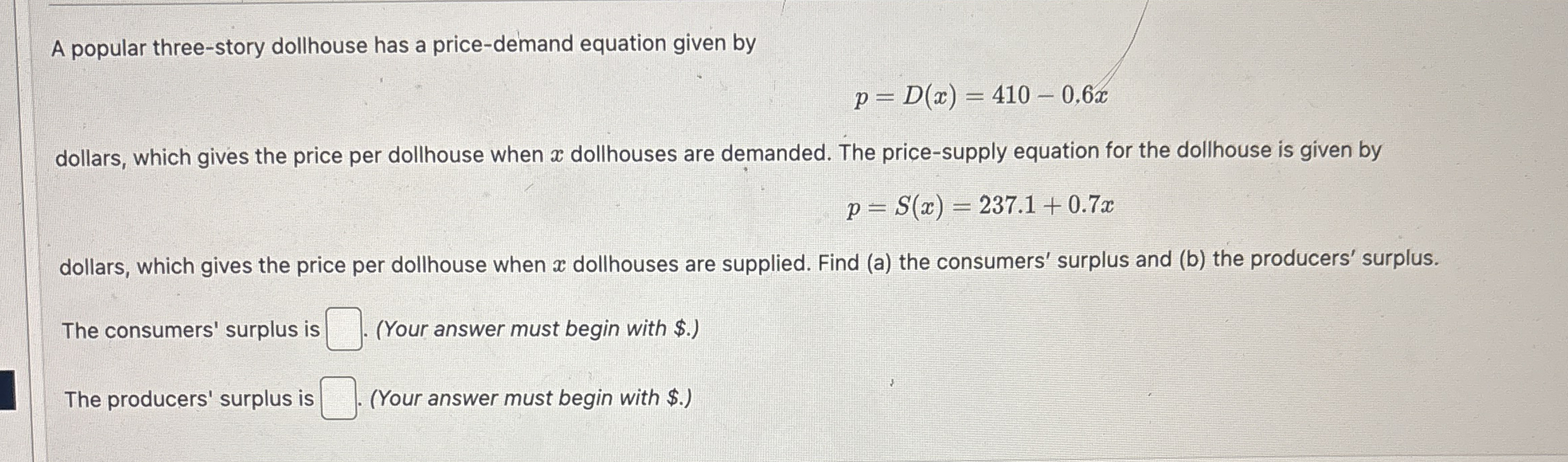 A popular three - story dollhouse has a price -