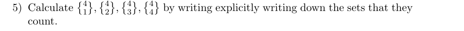 Calculate { [ 4 ] , [ 1 ] } , { [ 4 ] , [ 2 ] } ,