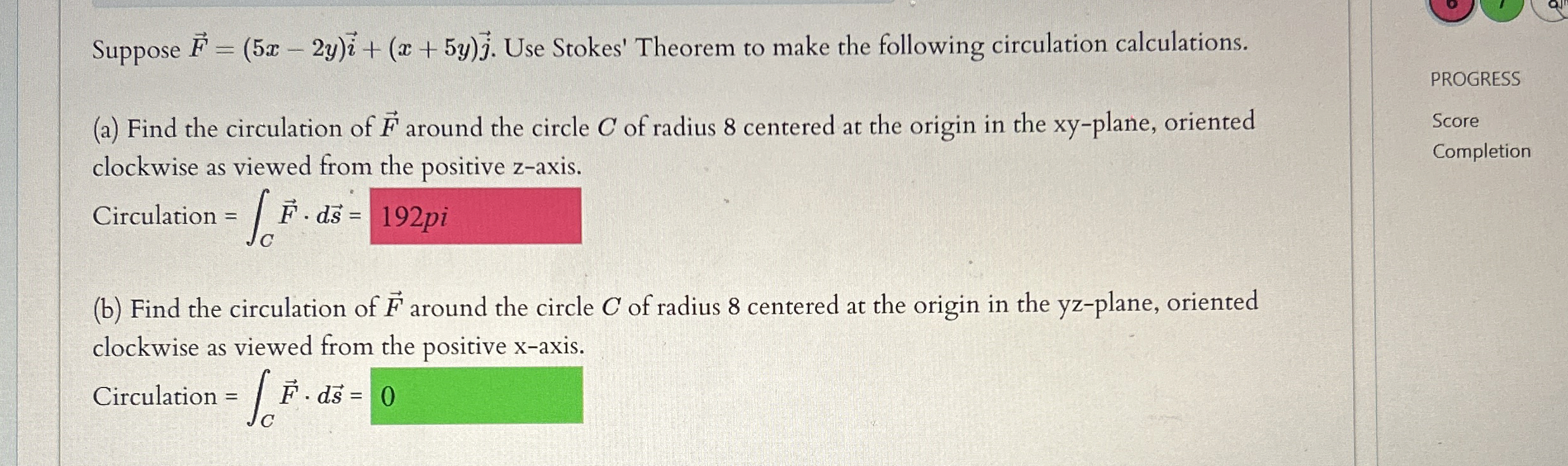 Suppose vec ( F ) = ( 5 x - 2 y ) v e c ( i ) + (