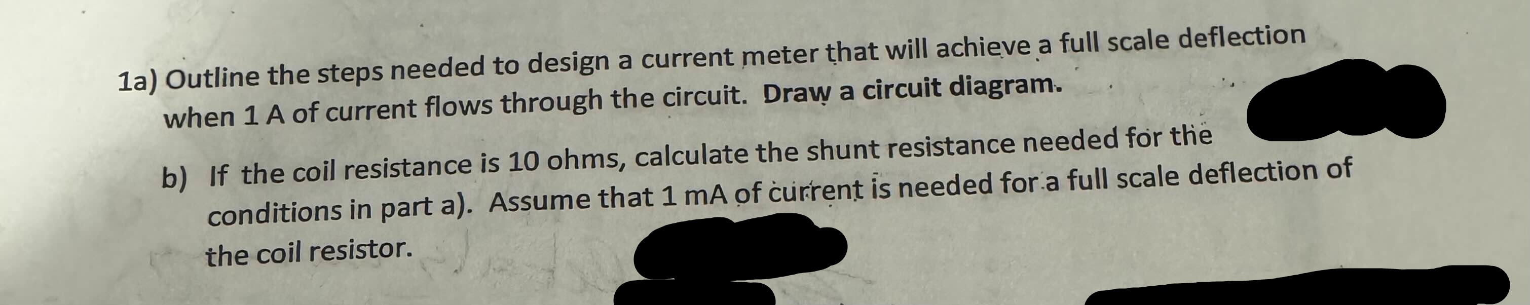 1 a ) Outline the steps needed to design a