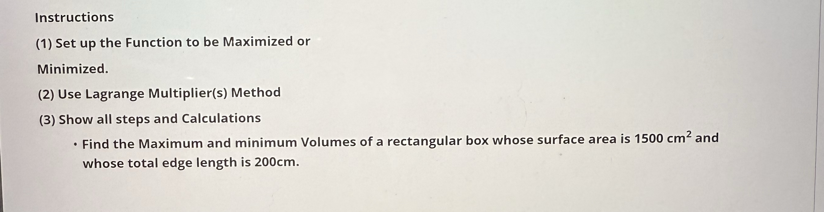 Please help me with the following including