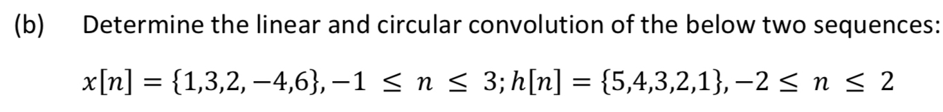 ( b ) Determine the linear and circular