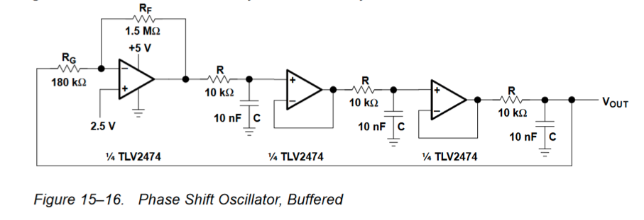 Figure 1 5 - 1 6 . Phase Shift Oscillator,