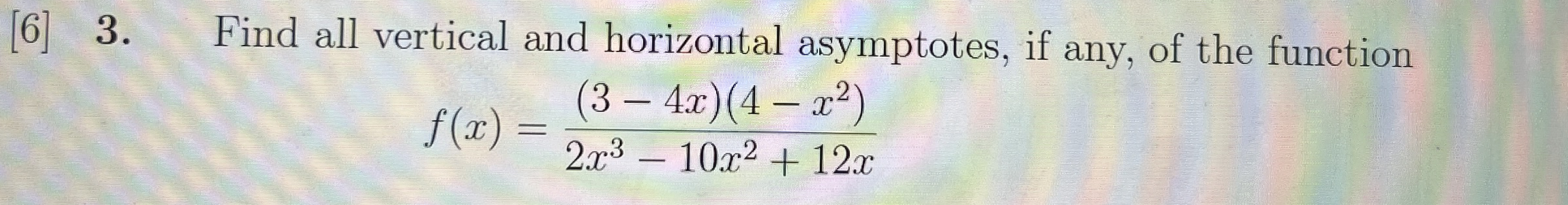 [ 6 ] 3 . Find all vertical and horizontal