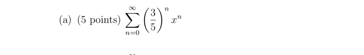 What is the convergence set for this power series