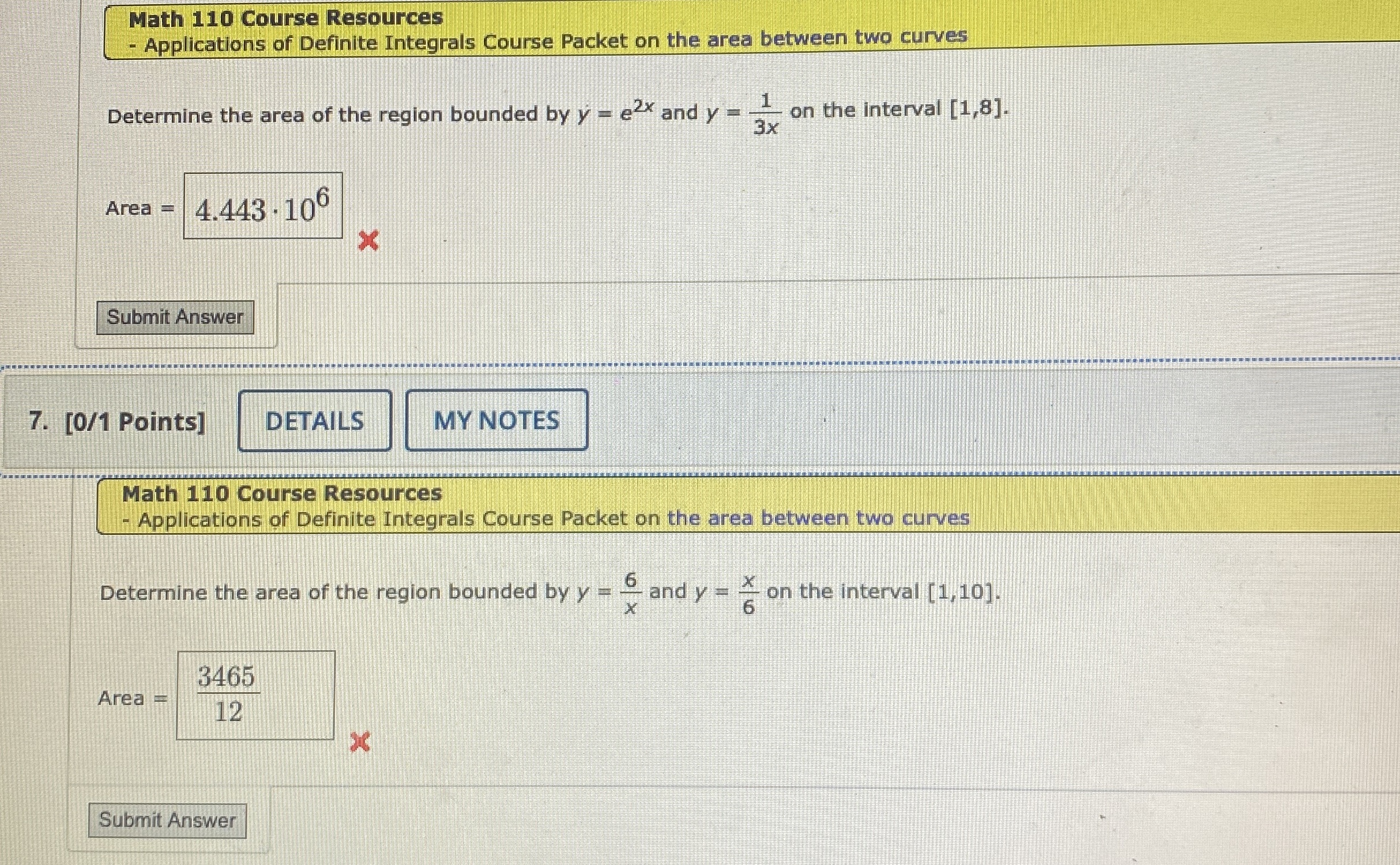 Math 1 1 0 Course Resources Applications of