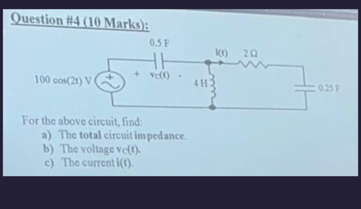 Question # 4 ( 1 0 Marks ) : For the above