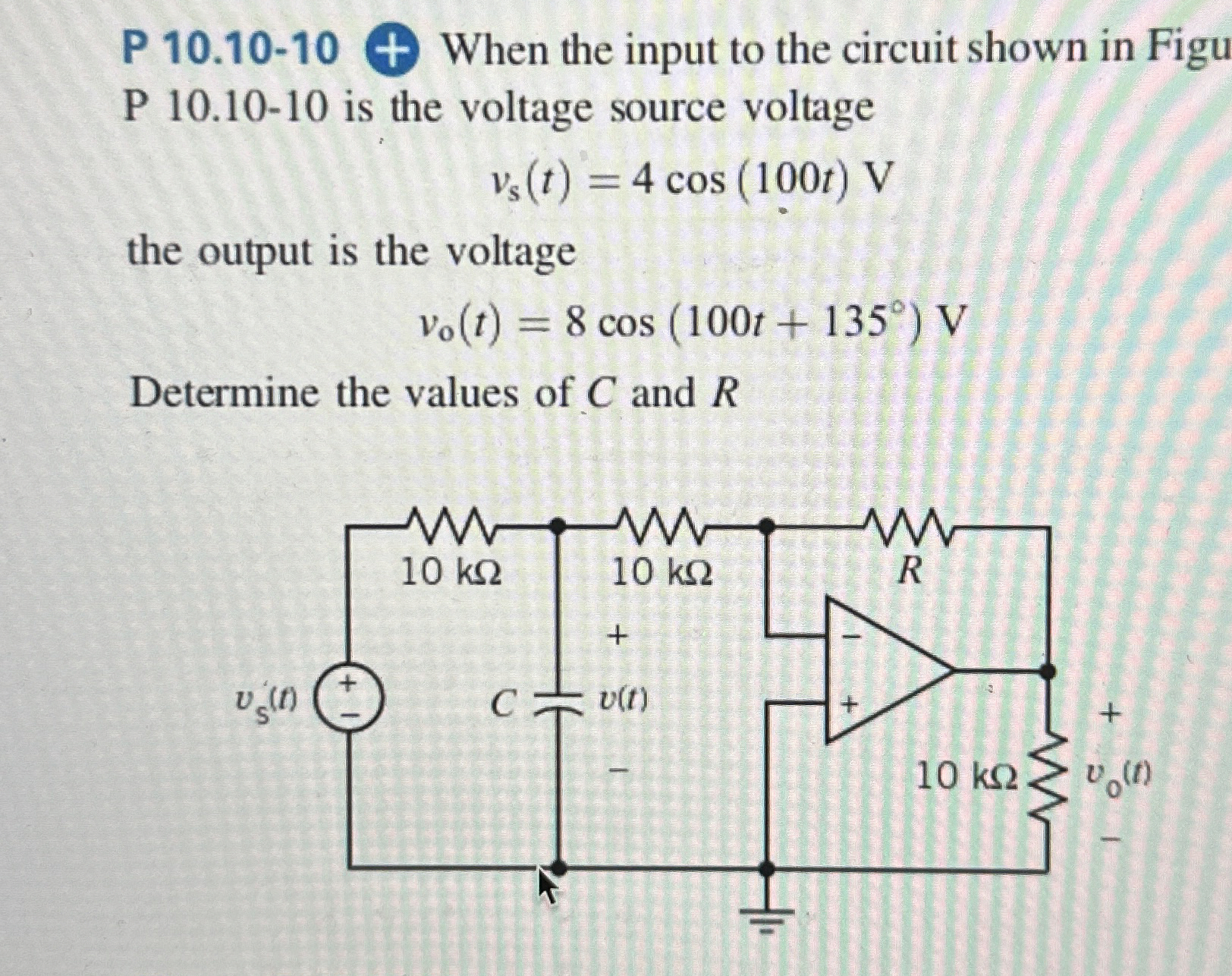 P 1 0 . 1 0 - 1 0 o + When the input to the