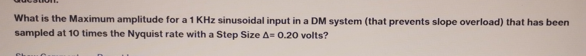 1 2 . 3 - 2 What is the Maximum amplitude for a 1