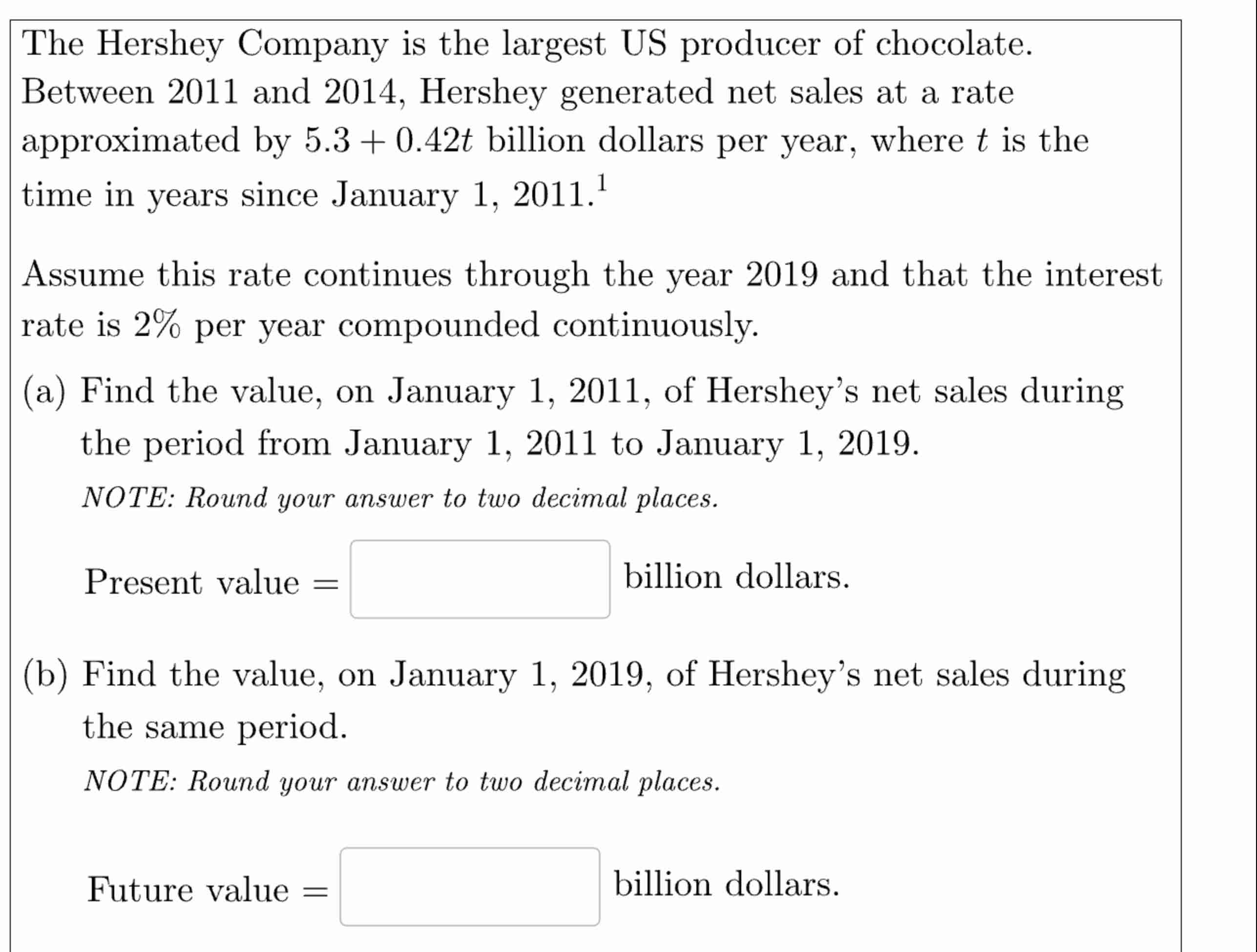 The Hershey Company is the largest US producer of