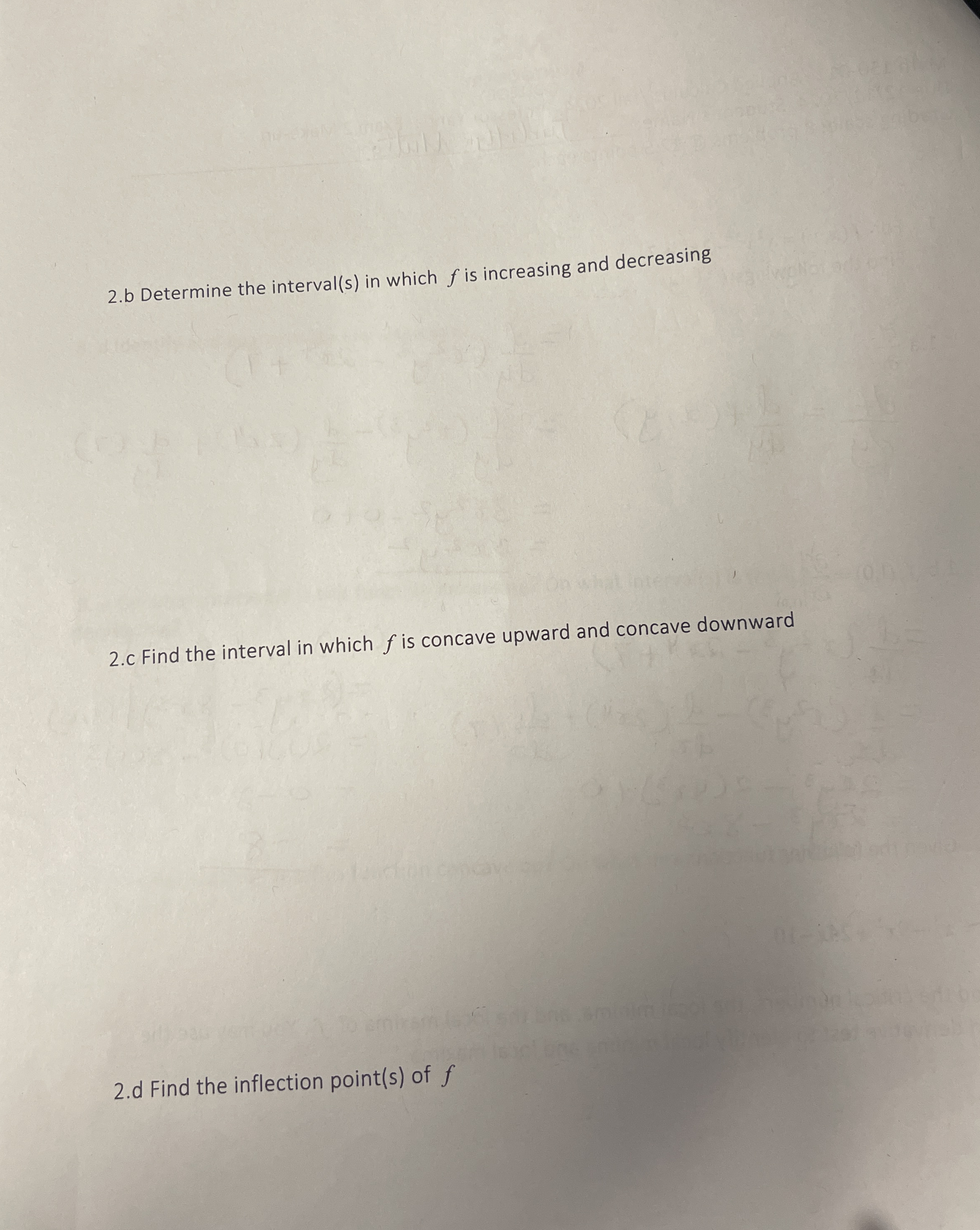 f ( x ) = x 3 - 9 x 2 + 2 4 x - 1 0 Find the