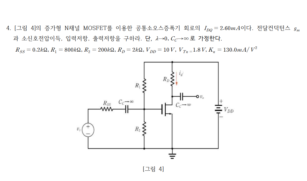 [ 4 ] N MOSFET I D Q = 2 . 6 0 m A . g m , , . ,