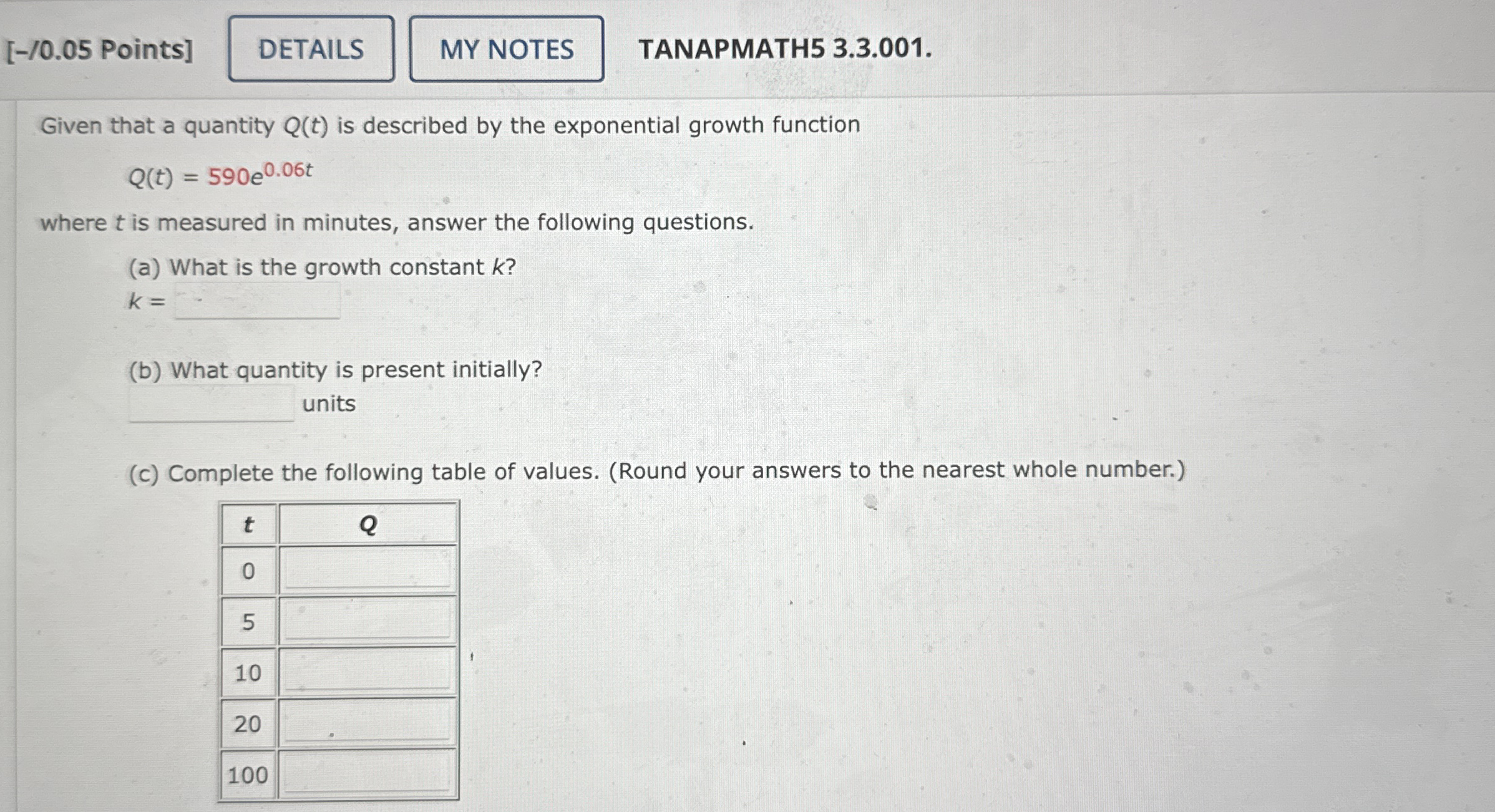 [ - / 0 . 0 5 Points ] TANAPMATH 5 3 . 3 . 0 0 1