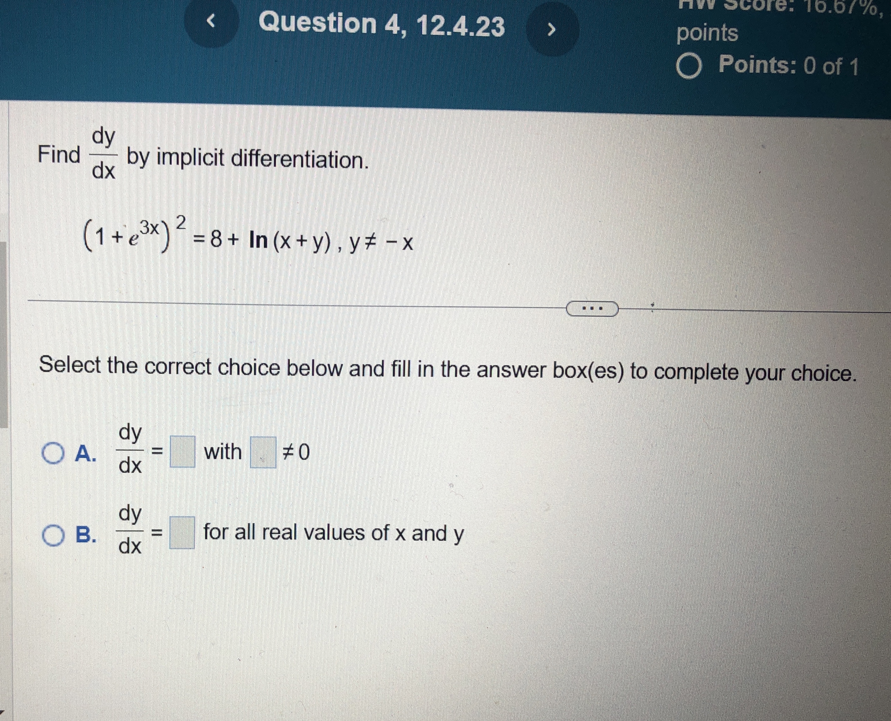 Question 4 , 1 2 . 4 . 2 3 points Points: 0 of 1