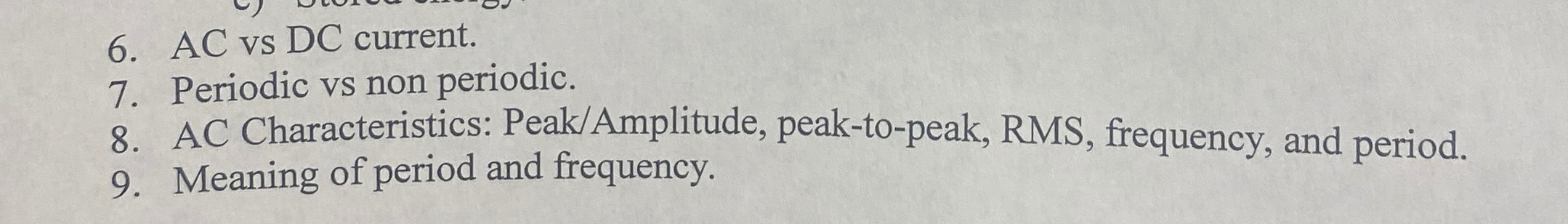 AC Characteristics: Peak / Amplitude , peak - to