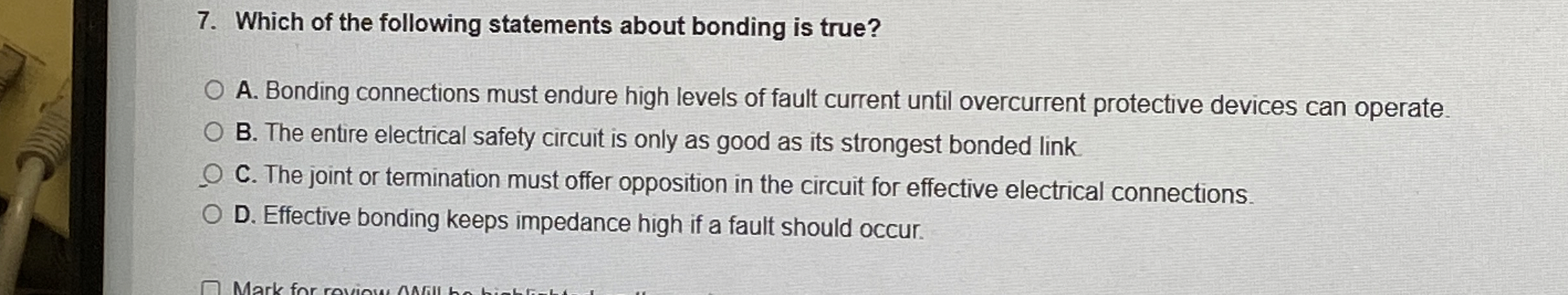 Which of the following statements about bonding