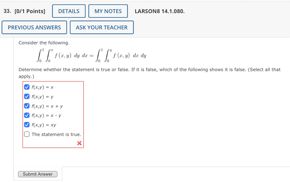[ 0 / 1 Points ] LARSON 8 1 4 . 1 . 0 8 0 .