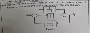 ( a ) Obtain the state - space representation of