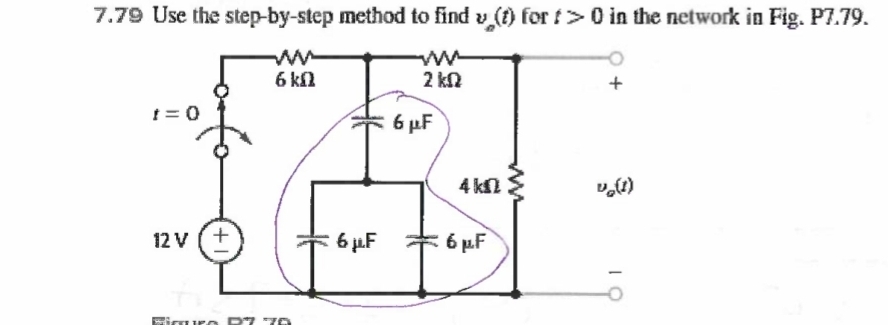 7 . 7 9 Use the step - by - step method to find v
