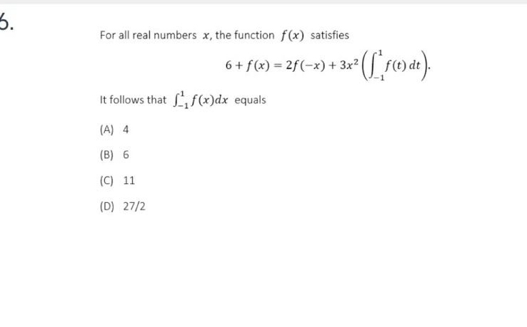 For all real numbers x , the function f ( x )