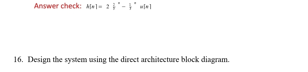 Answer check: h | ~ n ~ | = 2 2 ( 3 ) n - 1 ( 3 )