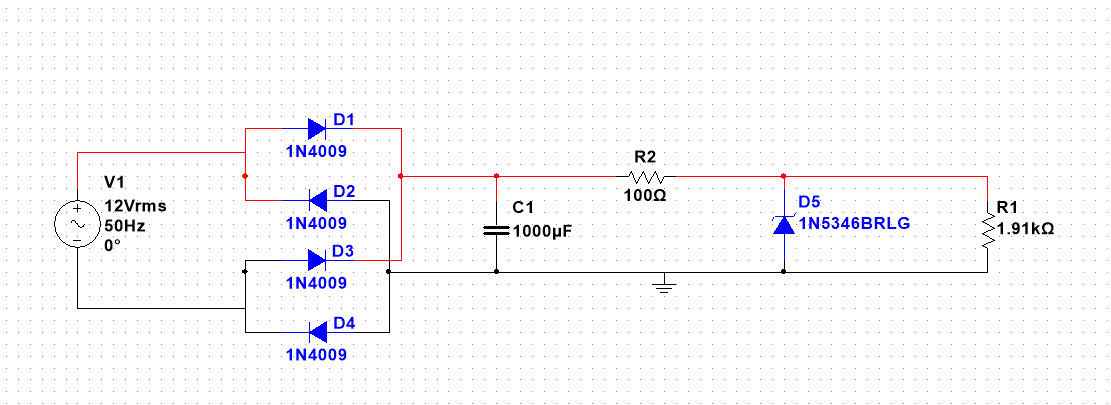 I have a project to build a full wave rectifier