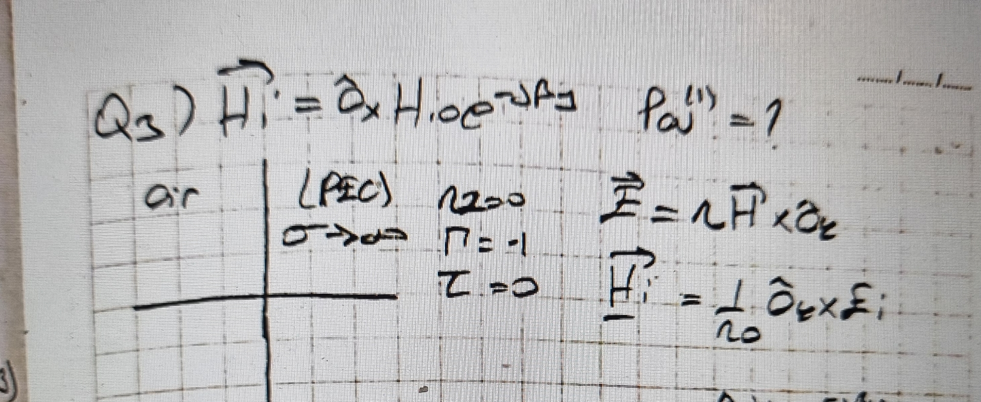( } show sloution step by step in electromagnetic