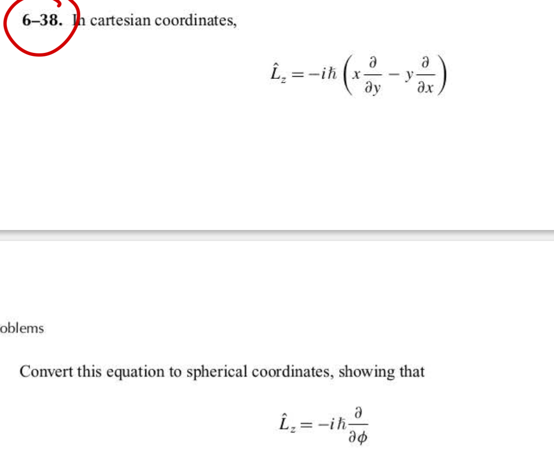 6 - 3 8 . 1 h cartesian coordinates, hat ( L ) z