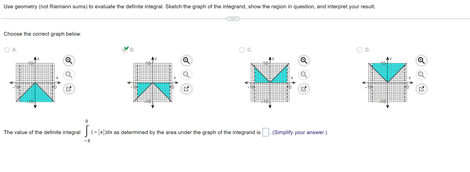 Question content area top Part 1 Use geometry (