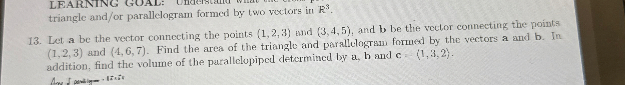 triangle and / or parallelogram formed by two
