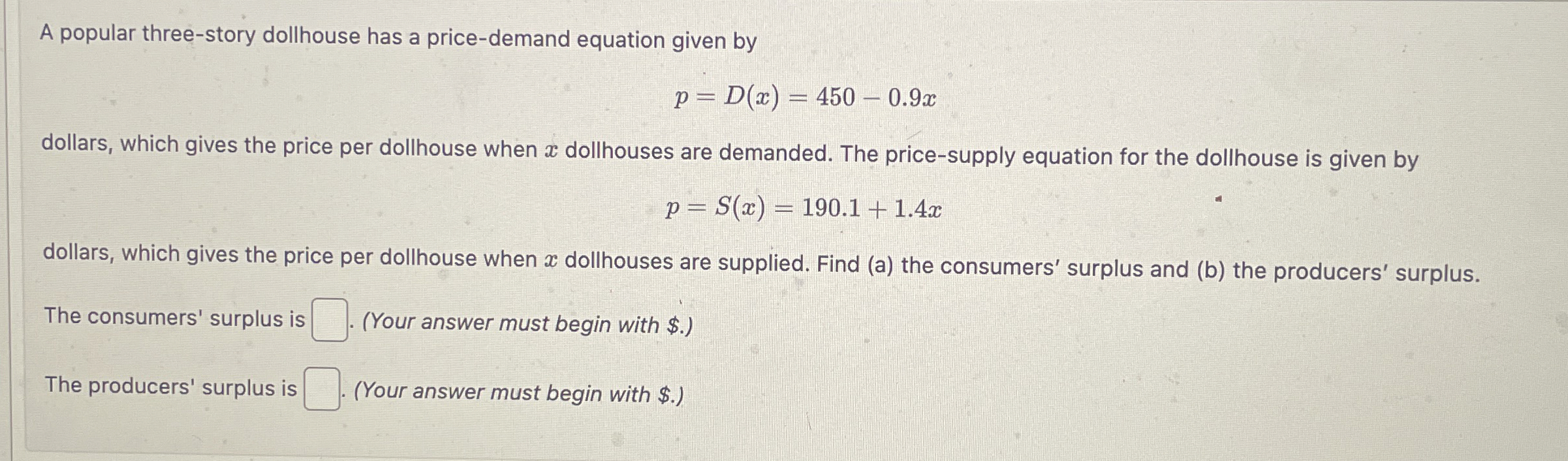A popular three - story dollhouse has a price -